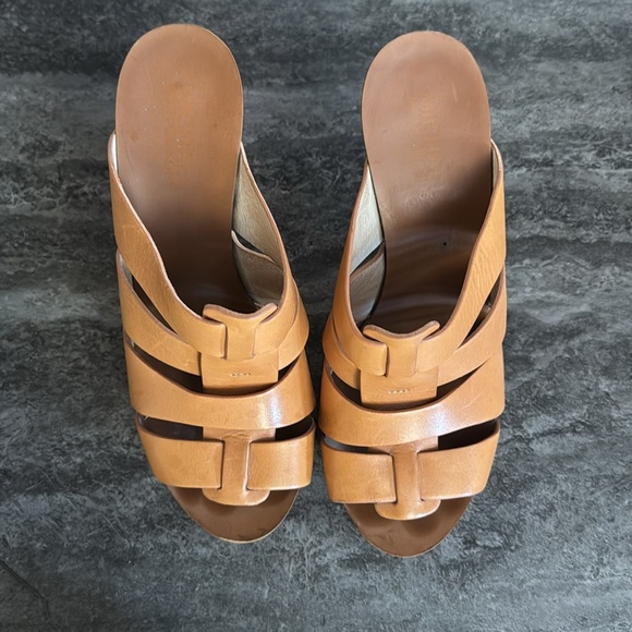 Michael Kors Somerly Heeled Mules. Size 7M - Picture 4 of 9